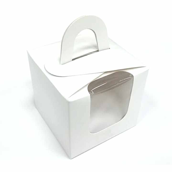 Custom Single Cupcake Packaging Eco-Friendly Recycled Materials Matt Lamination Embossing for Chewing Gum Foldable Folder