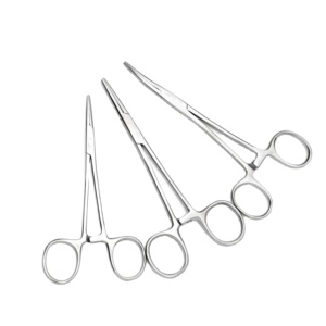 Pince à moustiques 5 "Pince à hémostat droite/incurvée/dentelée Pinces chirurgicales 12.5 cm 22 - Product Image 1