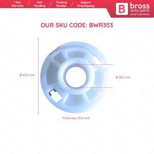 BROSS AUTO PARTS BWR353 Elevalunas Eléctrico Trasero Izquierdo/Derecho para V.W Golf 4 Rabbit (Repuesto) - Product Image 5