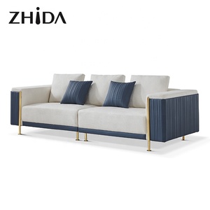 Set <span class=keywords><strong>Completo</strong></span> di Divani Contemporanei di Lusso Leggero per Soggiorno Familiare di Zhida - Product Image 6