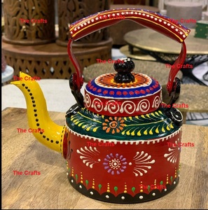 กาต้มน้ำชาทำจากอะลูมิเนียมทาสีมืออุปกรณ์ตกแต่งโต๊ะ - Product Image 5