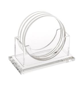 Sous-verre en acrylique de haute qualité et transparent pour la maison et le bureau, support et sous-verre en acrylique pour logo personnalisé à vendre - Product Image 3