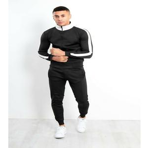 2024 OEM Gym Fitness coton polaire formation survêtement hommes grande taille écologique sport tenue deux pièces Jogging costume été - Product Image 2