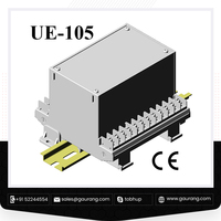 UE 70 Boîtiers universels sur rail Din Boîtier de contrôle d'équipement électronique électrique Application extérieure PC Plastique Protection IP66