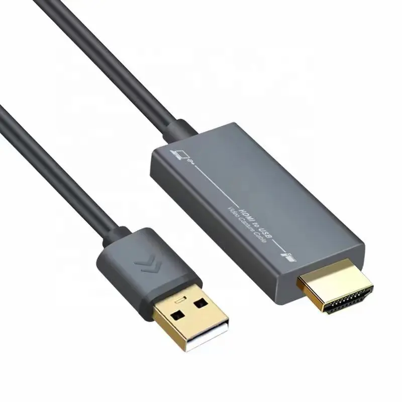 OZC2.1 6FT 1.8m וידאו כרטיס לכידת HDMI ל-usb 3.0 חוטף שיא כבל 1920x1080P 60fps עבור tiktok PS4 OBS משחקים לחיות הקלטה