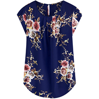 Robe longue plissée à imprimé floral élégante et décontractée pour femme, avec manches courtes et décolleté épaules dénudées, 100 % polyester, idéale pour les vacances d'été