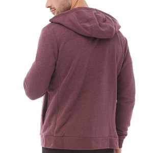 2025 Custom Embroidered 100% Cotton Athletic Hoodie Long Sleeves Loose <b>Mesh</b> Breathable Workout for Gym Fitness Performance - Product Image 2