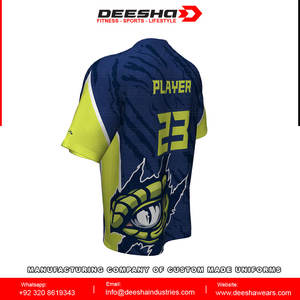 Vêtements de sport en polyester de haute qualité unisexe Maillots de cricket à sublimation sur mesure au meilleur prix - Product Image 4