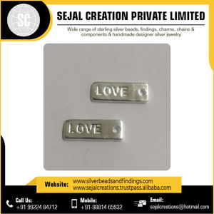 Nuevo diseñador de moda 925 encantos de plata esterlina estilo lindo con ajuste de bisel - Product Image 2