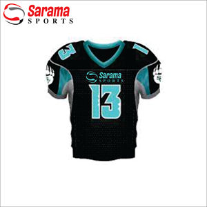 Uniforme de football américain personnalisé, style tendance, vente en gros, service OEM, respirant, manches courtes, haute performance, dernière mode - Product Image 1