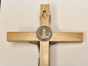 Croix en bois, Crucifix suspendu de jésus, imperméable, religieux application religieuse - Product Image 3