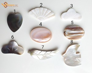 ที่วางตะเกียบที่วางตะเกียบส่วนที่เหลือเปลือกแม่ของมุกสร้างสรรค์โรงงานที่ไม่ซ้ำกันขายส่งรูปร่างที่กำหนดเองธรรมชาติ - Product Image 6
