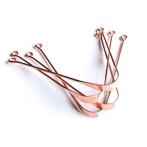 Limpiador de lengua de cobre puro 100% directo de fábrica, cuidado Personal saludable, herramientas de limpieza bucal reutilizables de gran calidad, raspador de lengua - Product Image 5