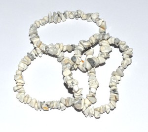 Supplier of White Howlite Chips <b>Bracelets</b> : White Howlite Chips <b>Bracelets</b> for Sale - Product Image 1