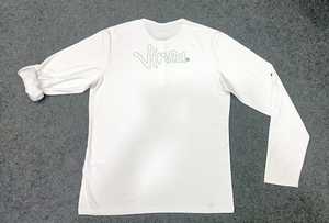 Le plus récent t-shirt décontracté à manches longues du Bangladesh Collection printemps/automne Gradient Print Design Patte Boutons en coton - Product Image 4