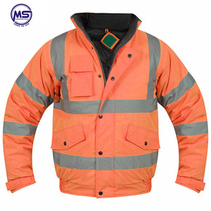 Sudadera con capucha de seguridad reflectante de alta visibilidad, personalizada, OEM, sudaderas de advertencia - Product Image 2