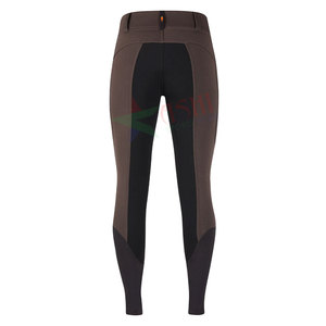Women's Silicone Tights Horse Riding Leggings with Pocket Wholesale <b>Full</b> Seat Leather Pants Horse Riding Silicone Leggings - Product Image 1