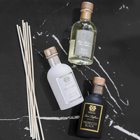 Luxe décoration de la maison parfum bouteille en verre naturel huile essentielle roseau diffuseur aromathérapie cadeau ensemble