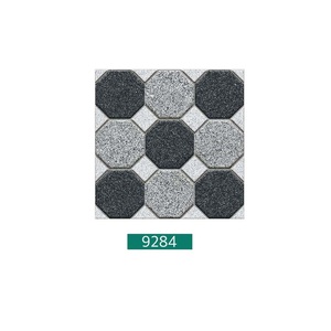 Différentes nuances de carreaux de sol en porcelaine design pierre de couleur grise 40x40cm - Product Image 3
