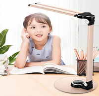 Offre Spéciale Led 8W Rechargeable LED Liseuse Double Bras 3500K Blanc Chaud Ra95 CCT Lampe De Table Dimmable Bureau Livre Lumière