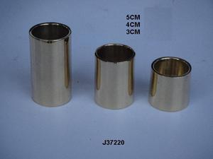 Candelabros cónicos de latón macizo de alta calidad, centro de mesa de Pascua festivo pequeño básico para decoración del hogar, regalo de boda - Product Image 2