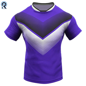 Uniforme de Rugby Transpirable para Hombre con Impresión por Sublimación, MOQ Bajo, Personalizado, 100% Poliéster, Conjunto de Uniforme de Rugby para Adultos - Product Image 2