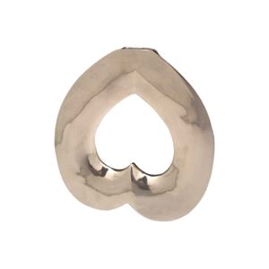 Florero de aluminio de diseño atento, Decoración de mesa confiable para el hogar y la cocina, maceta metálica para ocasiones de boda - Product Image 3