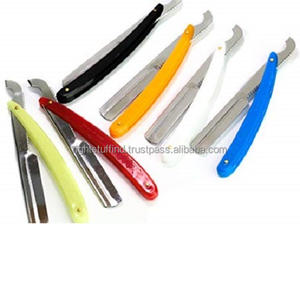 Rasoir droit en acier inoxydable, lame jetable du barbier turc - Product Image 1