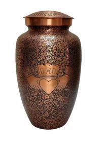 Urna de cremación para cenizas, recuerdo de Metal de alta calidad, urna de cremación funeraria, diseño personalizado, Metal sólido - Product Image 3