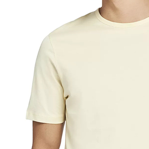 Nouveau T-shirt uni personnalisé 100% coton pour garçons/hommes, col rond, couleur beige, t-shirt décontracté pour hommes, personnalisable - Product Image 6