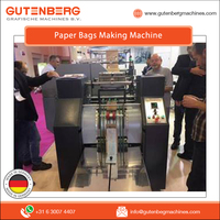 Máquina de fabricación de bolsas de papel Kraft, máquina automática de segunda mano respetuosa con el medio ambiente, el mejor precio