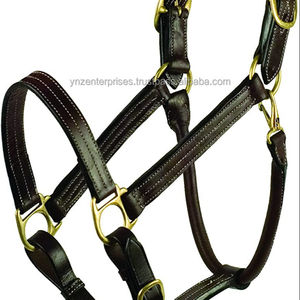 Y & Z Cuerda Halter de caballo de cuero genuino de alta calidad Accesorios ecuestres de calidad superior occidental Precio al por mayor Proveedor ofrecido - Product Image 1