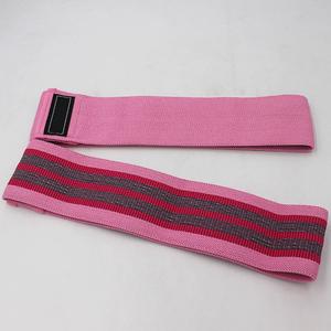 Bandes de résistance élastiques pour fessiers, en coton, tissu pour la gymnastique, prix d'usine, bas quantité minimale de commande - Product Image 4