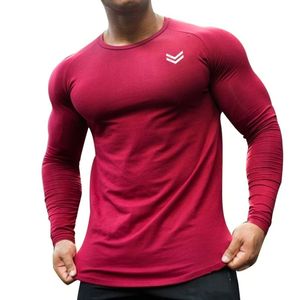 Camiseta Deportiva de Manga Larga, Ajustada, Económica, Unisex, de Nailon/Algodón, Tela Inteligente Transpirable, Venta al Por Mayor de Ropa de Alta Calidad - Product Image 4
