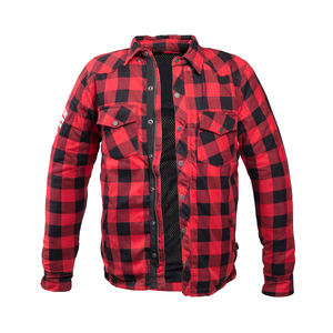 Customizable Moto Bike <b>Flannel</b> <b>Shirts</b> Casual Wear with CE Approved Protectors Anti-Wrinkle and Breathable Yarn Dyed Technics - Product Image 2