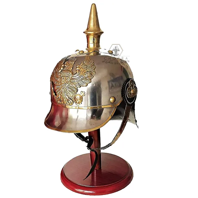 Capacete militar chopra, capacete militar artesanal de metal para decoração de casa, metal, vintage, de metal