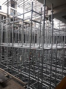 Construction en acier ringlock système d'échafaudage accessoires verticales poteaux d'échafaudage meilleur vendeur Offres Spéciales d'échafaudage - Product Image 5