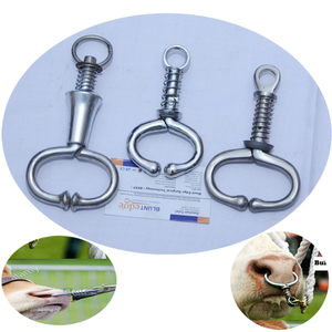 Porte-bouledogue en acier inoxydable avec chaîne pour bétail - Réutilisable et durable - Product Image 6