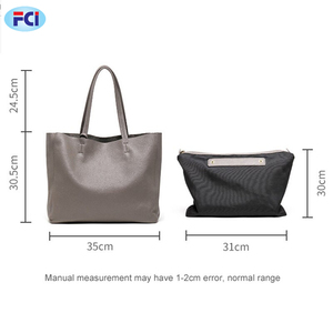 Bandoleras de piel auténtica para mujer, bolsos de mano grandes y naturales, de cuero de vaca auténtico, de lujo - Product Image 4