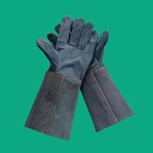 Guantes de soldadura de cuero de piel de oveja de vaca Unisex 2025, protección de mano derecha e izquierda para hombres, equipo de seguridad de moda, ropa de seguridad para hombres - Product Image 6