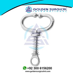 Soporte de Nariz de toro de primavera, Barnacle de plomo, suministro de ganado veterinario de forma ovalada | Alicates, soporte para Toro, instrumentos veterinarios - Product Image 6