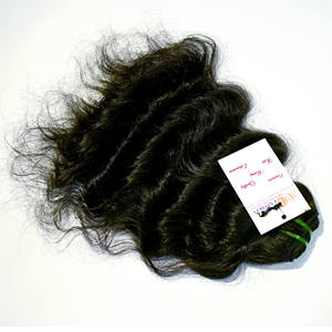 Cutícula alineada materias primas al por mayor virginal proveedores Indian jerry curl armadura enredo libre sin procesar 100% cabello humano rizado paquetes - Product Image 2