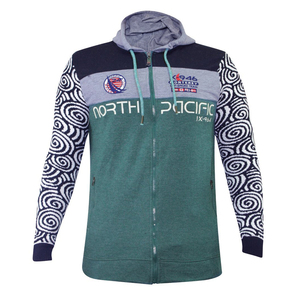 Sudadera con capucha y cremallera doble, diseño personalizado - Product Image 3