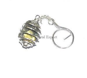 Shop for Labradorite Tumbled Keychain | Labradorite Tumbled Keychain Online | Get Labradorite Tumbled Keychain - Product Image 1