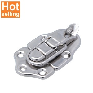 Hot selling HC260 polishing nickel catches hasps lock for hot-selling <b>crate</b> case hardware portable tension locks - Product Image 1