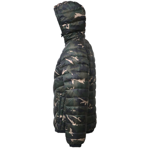 Veste d'hiver personnalisée pour hommes avec isolation épaisse et rembourrage matelassé conçu pour l'extérieur par temps froid et OEM - Product Image 3