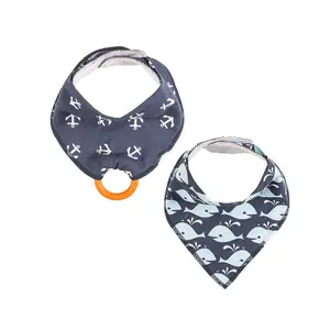 Popular Design Cotton baby Bandana Bibs