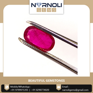 Dernière Collection de belles pierres précieuses à facettes ovales rubis pour la conception de bijoux au prix de gros - Product Image 4