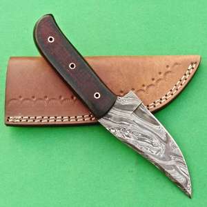 Cuchillo de caza de acero de Damasco hecho a mano de alta calidad para revendedores - Product Image 1