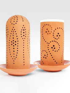 Candelabros decorativos hechos a mano, pajillas de pajita de tacota marrón, buena calidad - Product Image 5